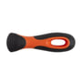 Bahco filehæfte til kædesavfil, model 9-486-C-1P, i orange og sort ERGO-design med huller til ophæng.