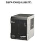 Omron S8VK-C48024 strømforsyning på hvid baggrund, vist let fra siden med tydelig modelbetegnelse og effektangivelse.