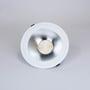 SLC Shift rehab ring, hvid, 260 mm i diameter og 2 mm i højde, fremstillet i stål med udskæringsmål fra 200-260 mm.