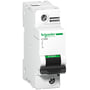 Schneider Electric C120N automatsikring, 1-polet, 80A, C-karakteristik, 10kA, med ON/OFF vippekontakt.