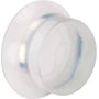 Schneider Electric ZBP0A gummikappe i klar transparent materiale, egnet til 22mm trykknapper og komponenter.