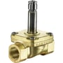 Danfoss EV260B magnetventil i messing med G ½" gevind og proportional styring, 2/2-vejs NC funktion.