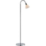 Ray gulvlampe, 1 x E14 maks. 40W, krom, 150 cm høj – Nordlux