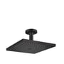 Hansgrohe Raindance E 300 hovedbruser til loft i mat sort metal med en 300x300mm bruserflade og RainAir stråleteknik.