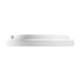 SpectrumLED LED CCT-loftslampe set fra siden, hvor den lave, runde profil og hvide kant ses.