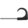 Schneider Electric Thorsman kabelclips til 14-20mm kabler, sort plast med 45mm søm.