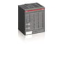 ABB CI511-ETHCAT interface-modul med EtherCAT protokol, 8 digitale indgange og 8 digitale udgange, med tydelige markeringer.