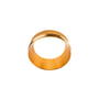 Tube Micro baffel fra SG Armaturen i guld finish med Ø39mm diameter, der passer til Tube Micro Track spots.