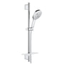 Grohe Rainshower Smartactive 130 mm brusestangsæt, 600mm brusestang, Krom