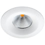 SG UniLED Isosafe LED-spot i hvid med detaljeret reflektor og LED-kerne, 7W effekt.