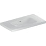 Geberit iCon Light håndvask, 900 mm x 480 mm, overløb, opbevaring