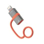 4smarts USB-C til Lightning-adapter med PD 27 W set skråt, så Lightning-stikket og USB-C-porten er synlige.