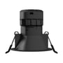 SpectrumLED 7W CCT-indbygningsspot set fra siden med den cylindriske bagside og udspændte monteringsfjedre.