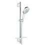 Grohe Rainshower Smartactive 130 mm brusestangsæt, 600mm brusestang, Krom