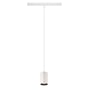 SLV NUMINOS XS pendel i hvid med 40° spredning, ideel til 48V belysning. Minimalistisk design med integreret lyskilde.