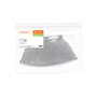 Ledvance High Bay alu reflektor 500mm til 150W+200W armaturer, vist i original sølvfarvet emballage med tekniske specifikationer.