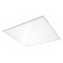 SG Armaturen Sense Clean LED-panel i hvidt aluminium med prismatisk afskærmning, 600x600 mm, 3000 Kelvin.
