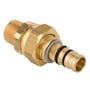 Geberit Mepla union med indvendigt gevind og messing overflade, 32mm, klar til montering.