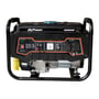 Frontvisning af ITC GG3000F generator, der viser kontrolpanelet med stikkontakter, voltmeter og tænd/sluk-knap.