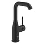 Grohe Essence håndvaskarmatur, 1-grebs, L-Size, løftestang m/ bundventil, Phantom Black