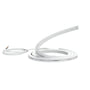 SG Armaturen NeoStrip RGB LED strip 5 meter, hvid silikonestrip med synlige LED dioder, klar til montering.
