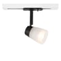 Glass LED skinnespot til Halo-Track, GU10, 5W, sort - Halo Design