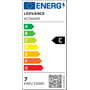 Energimærke for LEDVANCE T8 Performance Connected LED-rør med energiklasse C og QR-kode.