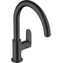 Hansgrohe Vernis Blend M35 køkkenarmatur, C-tud, 1-grebs, Sort