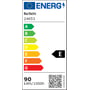 Energimærke E for Blue Electric 24653 med EU-stjerner og energiskala fra A til G.