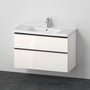 Duravit D-Neo møbelsæt, 2 skuffer, 100 cm, hvid glans