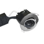 Uni Install indbygningsspot, ekskl. lyskilde, GU10 (230V), rund, krom – Nordtronic