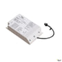 SLV NUMINOS XL LED-driver 1050mA, 4,2-50W, DALI-styret, hvid med sort ledning og stik.