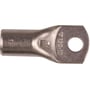 Elpress Cu-rørkabelsko KRT120-10, lavet af fortinnet kobber med M10 bolt hul og 120mm² kabeldimension.