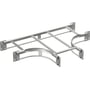 Schneider Electric T-afgrening 56-1000 FZV produktbillede, der viser afgreningens perforerede metalstruktur og varmgalvaniserede overflade.