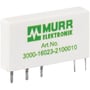 Nærbillede af Murrelektronik MIRO relæ, viser artikelnummer 3000-16023-2100010 og stikben.