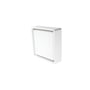 SG Armaturen Frame Square hvid LED væg- og loftlampe på 6W med 3000K og skumringsfunktion, fremstillet i aluminium med diffusor.