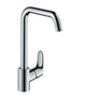 Hansgrohe Focus M41 køkkenarmatur, U-tud, 1-grebs, Krom