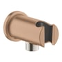 GROHE Rainshower dækvinkel i børstet warm sunset kobberfinish med vægplade og 1/2" udvendigt gevind.