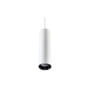 SG Armaturen Zip Tube Mini Pendel i hvid med et 17W LED lys og et 870 lumen output.