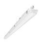 Esylux Olivia-2 MPL 1500 LED-lampe med opal diffusor og integreret HF-bevægelsessensor, vist med monteringsbeslag.