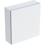 Geberit iCon overskab, 1 låge, 45 cm x 46,7 cm, hvid (blank)