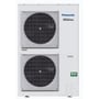 Panasonic luft/luft split udedel U-100PZH4E8, 10,0 kW, frontbillede med to ventilationsgitre og "INVERTER" logo.