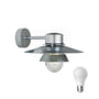 Virum væglampe, 1 x E27 maks. 60W, galvaniseret – Nordlux, Philips Lighting (udgået)