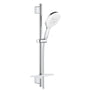 Grohe Rainshower Smartactive 150 mm brusestangsæt, 600mm brusestang, Hvid