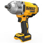 DeWalt DCF900N-XJ XR 18V 1/2" slagnøgle i gul og sort med tydeligt synligt DeWalt logo og "XR 20V BRUSHLESS" tekst.