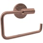 Lavabo Luna toiletpapirholder i PVD kobberfarvet rustfrit stål, vist mod hvid baggrund med et enkelt og stilrent design.