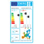 Energimærke for Andersen Electric CEILING CASSETTE 53, viser SEER og SCOP ratings samt energieffektivitetsklasser fra A+++ til D.