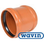 Wavin – Skydemuffe glat PVC - Ø250 mm