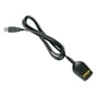 Fluke IR til USB interfacekabel IR189USB, viser USB-stikket og den runde adapter med Fluke logo på hvid baggrund.