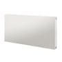 Hvid Purmo FC 33 radiator med plan front, dimension 400x1000mm, vist på hvid baggrund.